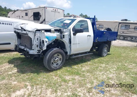 2024 Chevrolet Silverado 2500Hd 2Wd Long Bed Work Truck from USA, damaged, VIN 1GB0WLE7XRF169799